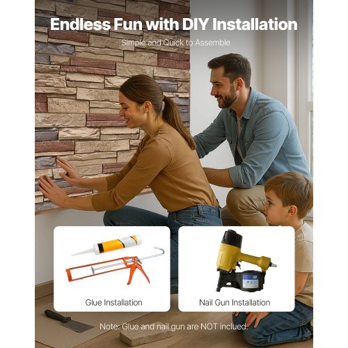 Faux Stacked Stone Panel 456 x 128 in Artificial Stone Wall Panels