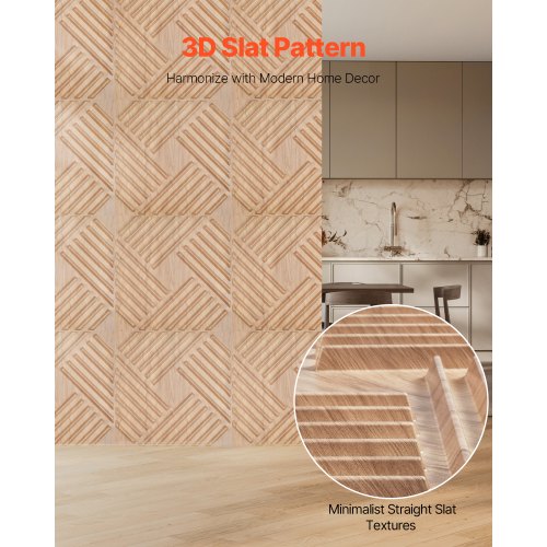 3D Wall Panels 12Pack 197 x 19.7 in PVC Modern Art Minimalist Salt Tiles