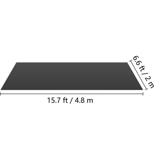 Dance Floor Roll Portable 66x15.7ft Practice Dance Floor1.5mm Thickness
