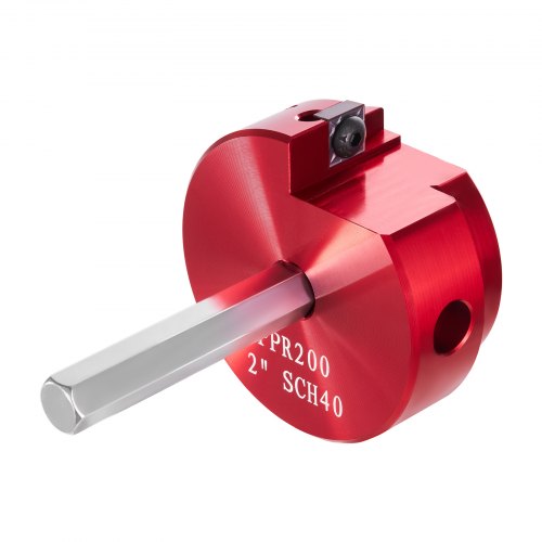 2 In PVC Pipe Reamer Aluminum Alloy PVC Pipe Fitting Saver for Use with SCH 40