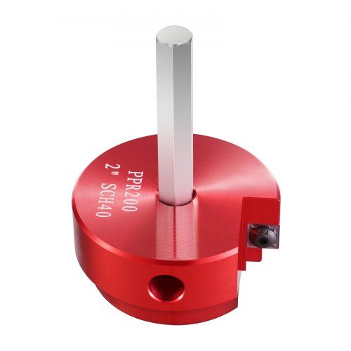 2 In PVC Pipe Reamer Aluminum Alloy PVC Pipe Fitting Saver for Use with SCH 40