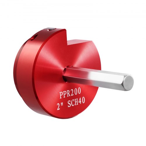 2 In PVC Pipe Reamer Aluminum Alloy PVC Pipe Fitting Saver for Use with SCH 40