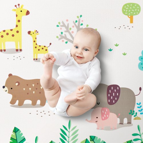 Baby Play Mat 55x82 Baby Crawling Mat NonSlip OnePiece Soft