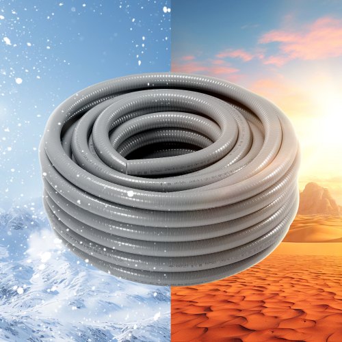 12Inch Flexible Electrical Conduit 100 ft PVC LiquidTight Conduit