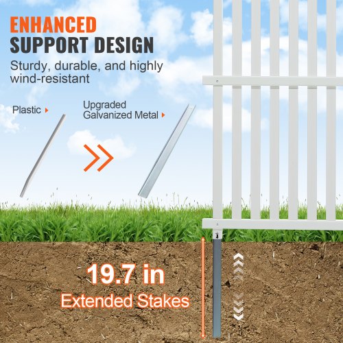 48 W x 48 H Vinyl Privacy Fence Panels Air Conditioner Fence Outdoor