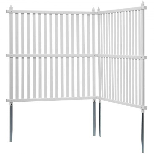 48 W x 48 H Vinyl Privacy Fence Panels Air Conditioner Fence Outdoor
