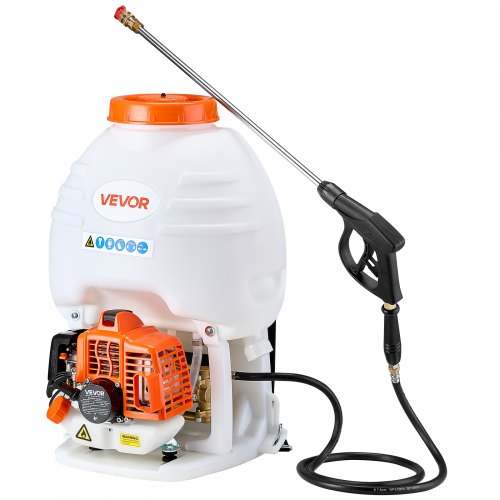 Gas Powered Backpack Sprayer 265CC9HP Engine Garden Sprayer with 5