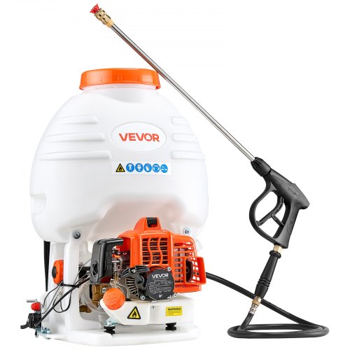 Gas Powered Backpack Sprayer 265CC9HP Engine Garden Sprayer with 5