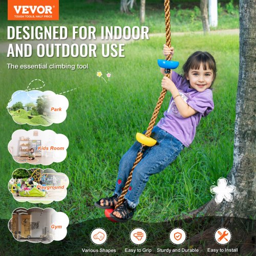 32 Rock Climbing Holds MultiSize and Colored Climbing Rocks for Kids