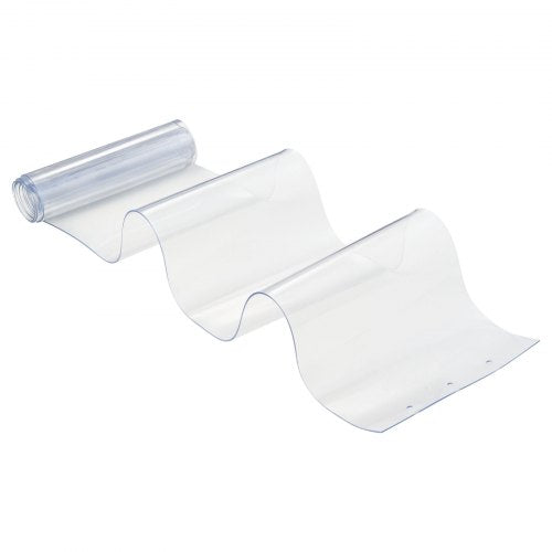 Clear PVC Strip Curtain 80 in Height x 36 in Width x08 in Thickness 6