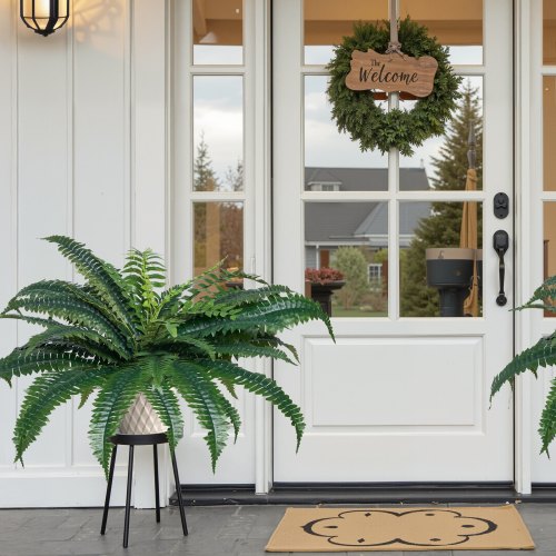 Artificial Ferns 2 Pcs Natural Spread Diameter 3539 Inch Large Hanging