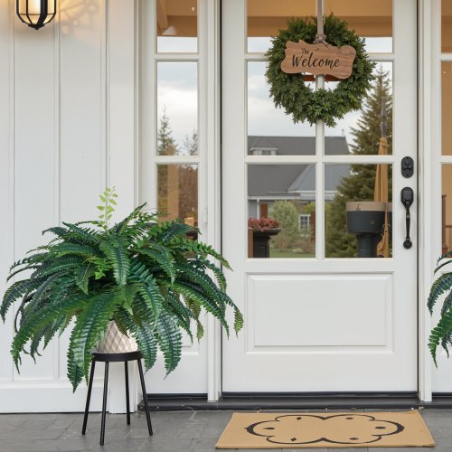 Artificial Ferns Natural Spread Diameter 4347 Inch Large Hanging