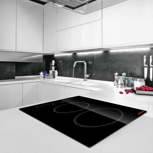 Built in Electric Stove Top 20 x 11.6 inch 2 Burners 240V Glass Radiant
