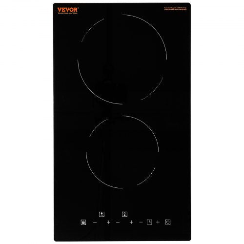 Built in Electric Stove Top 20 x 11.6 inch 2 Burners 240V Glass Radiant