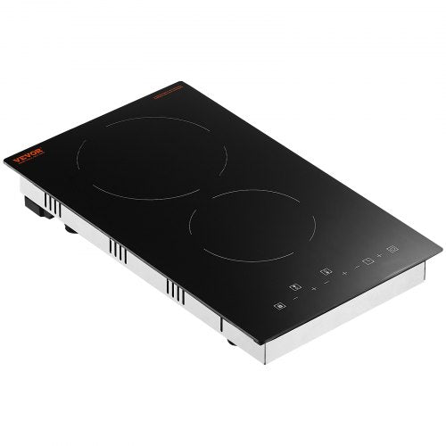 Built in Electric Stove Top 20 x 11.6 inch 2 Burners 240V Glass Radiant