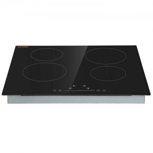 Built in Electric Stove Top 232 x 20.5 inch 4 Burners 240V Glass Radiant