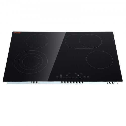 Built in Electric Stove Top 303 x 20.5 inch 4 Burners 240V Glass Radiant
