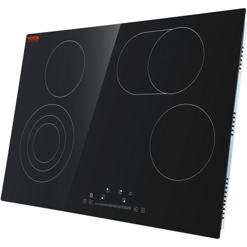Built in Electric Stove Top 303 x 20.5 inch 4 Burners 240V Glass Radiant