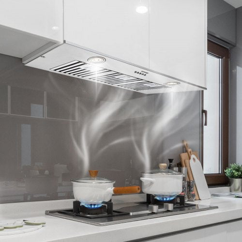 Insert Range Hood 800CFM 3Speed 36 Inch Stainless Steel Builtin Kitchen