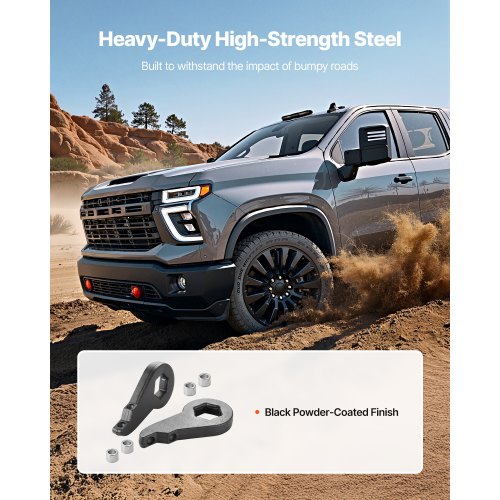 2 Inch Torsion Bar Keys for 20202024 ChevyGMC 25003500HD Front Leveling