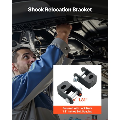 2.5 Inch Front Leveling Lift Kit for 20142023 Dodge Ram 2500 4WD 20132023