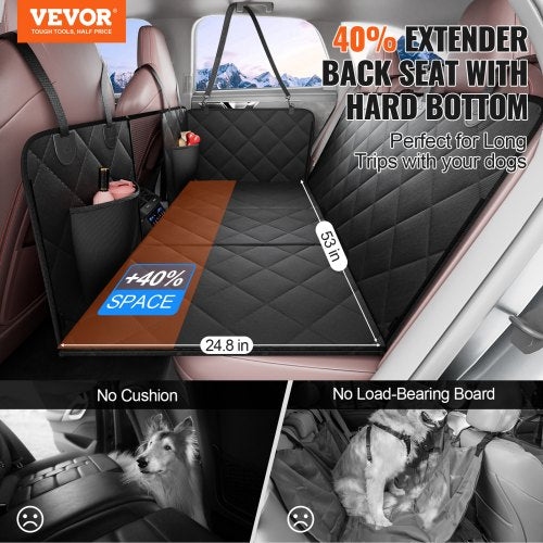 Back Seat Extender for DogsDog Hammock for Car Back seat Dog Car Seat