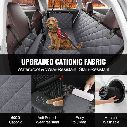 Back Seat Extender for DogsDog Hammock for Car Back seatWaterproof Hard