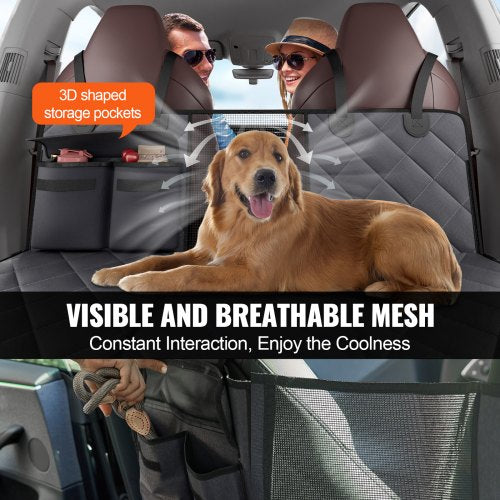 Back Seat Extender for DogsDog Hammock for Car Back seatWaterproof Hard