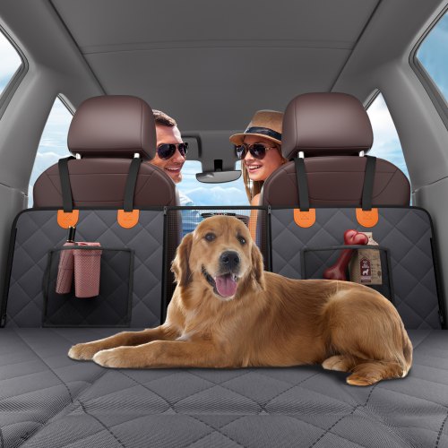 574 x 30.3 in Dog Car Seat Cover for Back Seat Waterproof 600D for Truck –