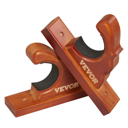 VEVOE Gun Rack Wall Mount Horizontal Gun Rack and Shotgun Hooks Single Gun