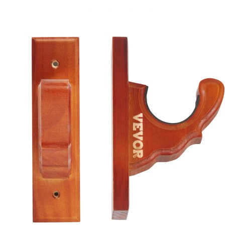 VEVOE Gun Rack Wall Mount Horizontal Gun Rack and Shotgun Hooks Single Gun
