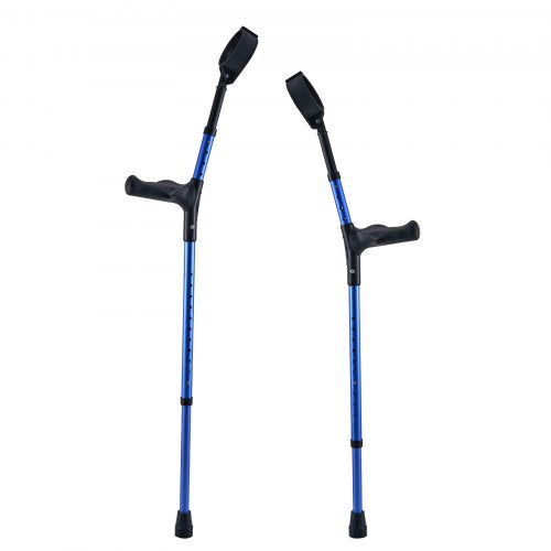 Forearm Crutches for Adults 11Level Height Adjustable Walking Crutches