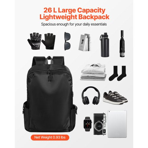 Lightweight Backpack 26 L Travel Hiking Backpack WaterResistant Backpacks