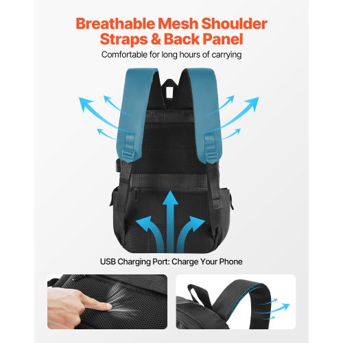 Lightweight Backpack 26 L Travel Hiking Backpack WaterResistant Backpacks