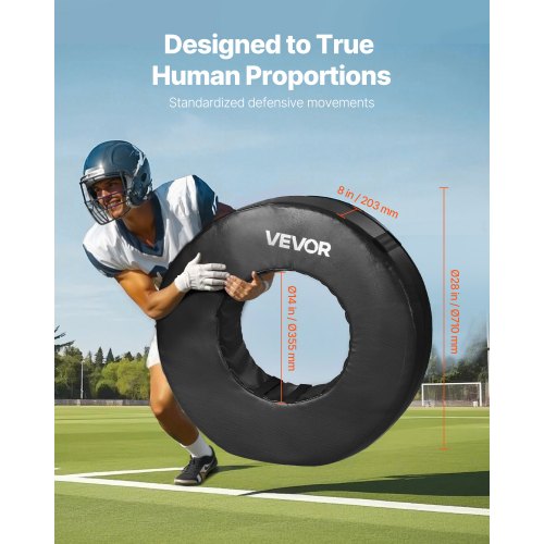 Football Tackle Wheel Football Tackling Dummy Waterproof PVC and HighDensity