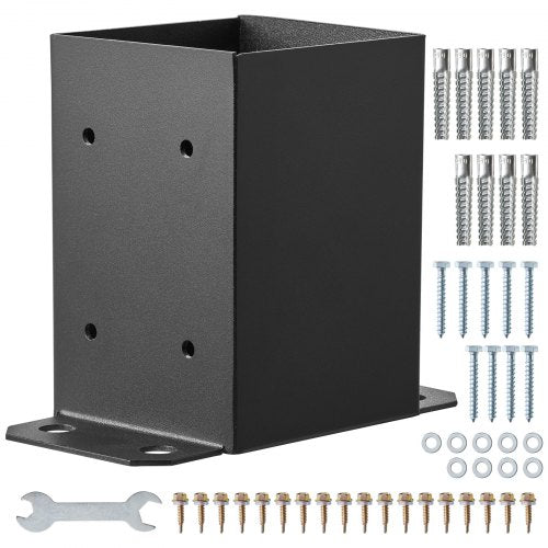 4x4 Post Base 2 Pcs Inner Size 36x36 Post Base Brackets Heavy Duty
