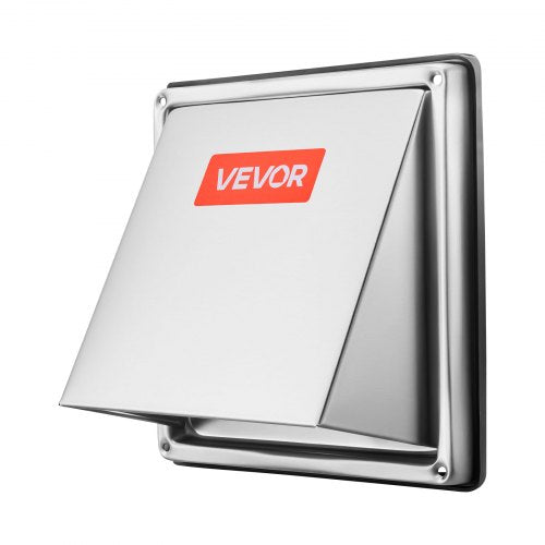4 inch External Extractor Wall Vent Cover Square AC Vent Gable Cover