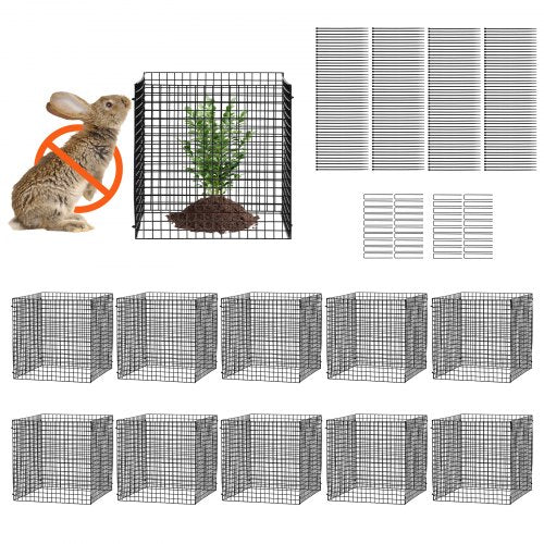 10 Pack Plant Protector from Animals 12 x 12 Chicken Wire Plant