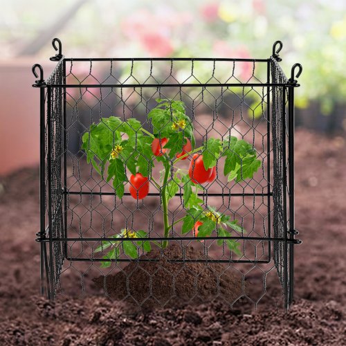 4 Pack Plant Protector from Animals 134 x 134 Chicken Wire Plant