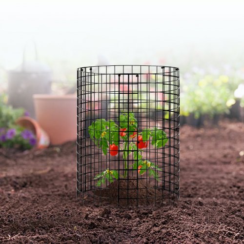 6 Pack Plant Protector from Animals 126 Dia x 14 H Chicken Wire Plant