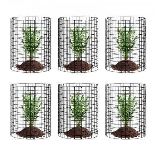 6 Pack Plant Protector from Animals 126 Dia x 14 H Chicken Wire Plant