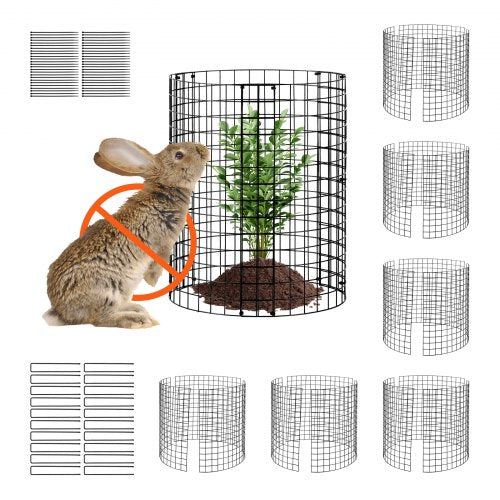 6 Pack Plant Protector from Animals 126 Dia x 14 H Chicken Wire Plant