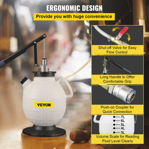 Transmission Fluid Pump Manual ATF Refill System Dispenser Oil and Liquid