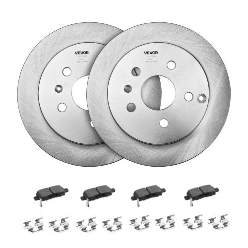 Front and Rear Brake Kit Compatible with 2013 Nissan Altima Base SL SV