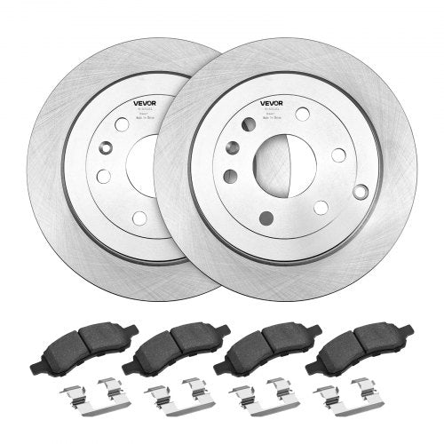 Front Rear Brake Kit Compatible with 20082017 Buick Enclave 20092017