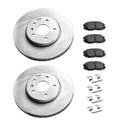 Front and Rear Brake Kit Compatible with 20102017 Chevrolet Equinox