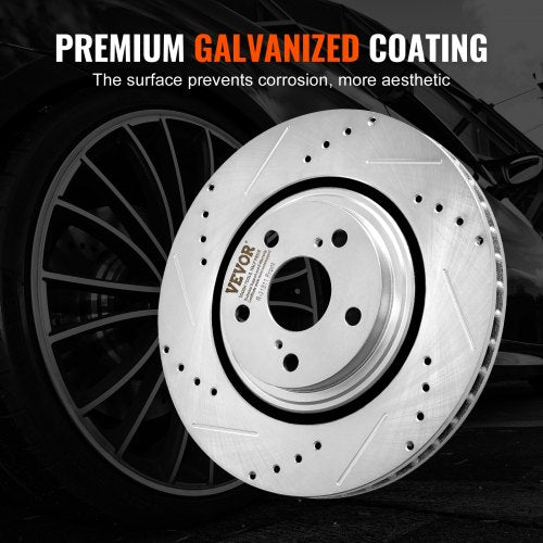Front and Rear Brake Kit Compatible with Toyota Sienna Highlander Lexus