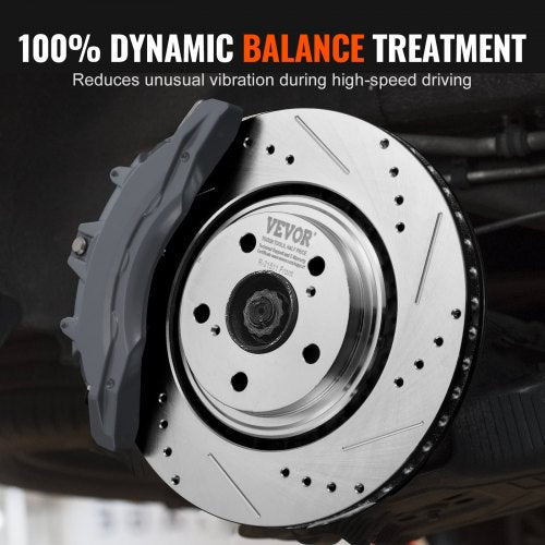 Front and Rear Brake Kit Compatible with Toyota Sienna Highlander Lexus