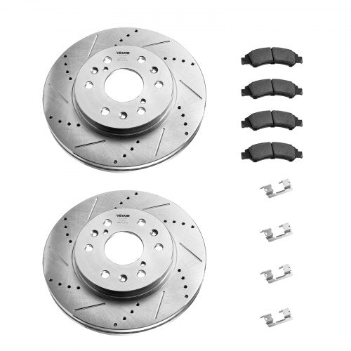 Front Brake Kit Compatible with 20082016 Cadillac EscaladeEscalade ESV