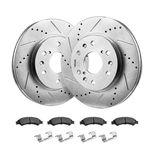 Front Brake Kit Compatible with 20082016 Cadillac EscaladeEscalade ESV